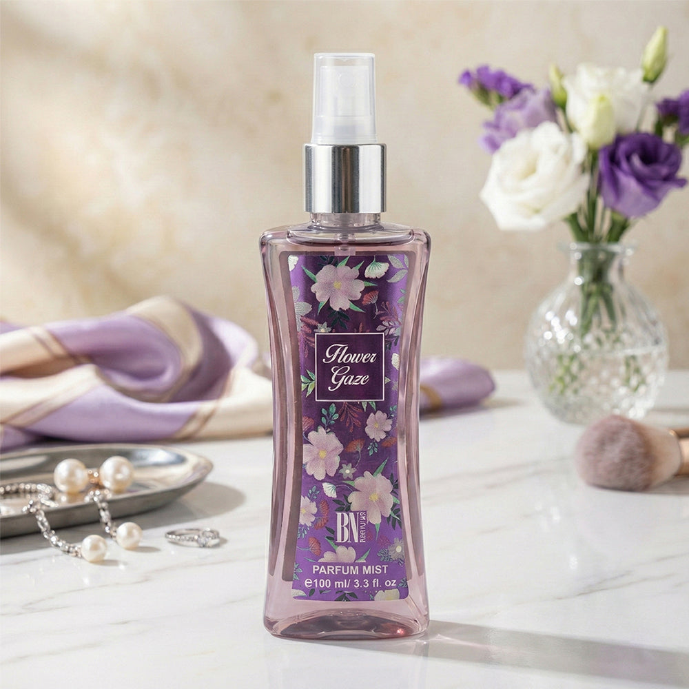 BN Flower Gaze Body Mist Soft Floral Long Lasting Fragrance 100ml