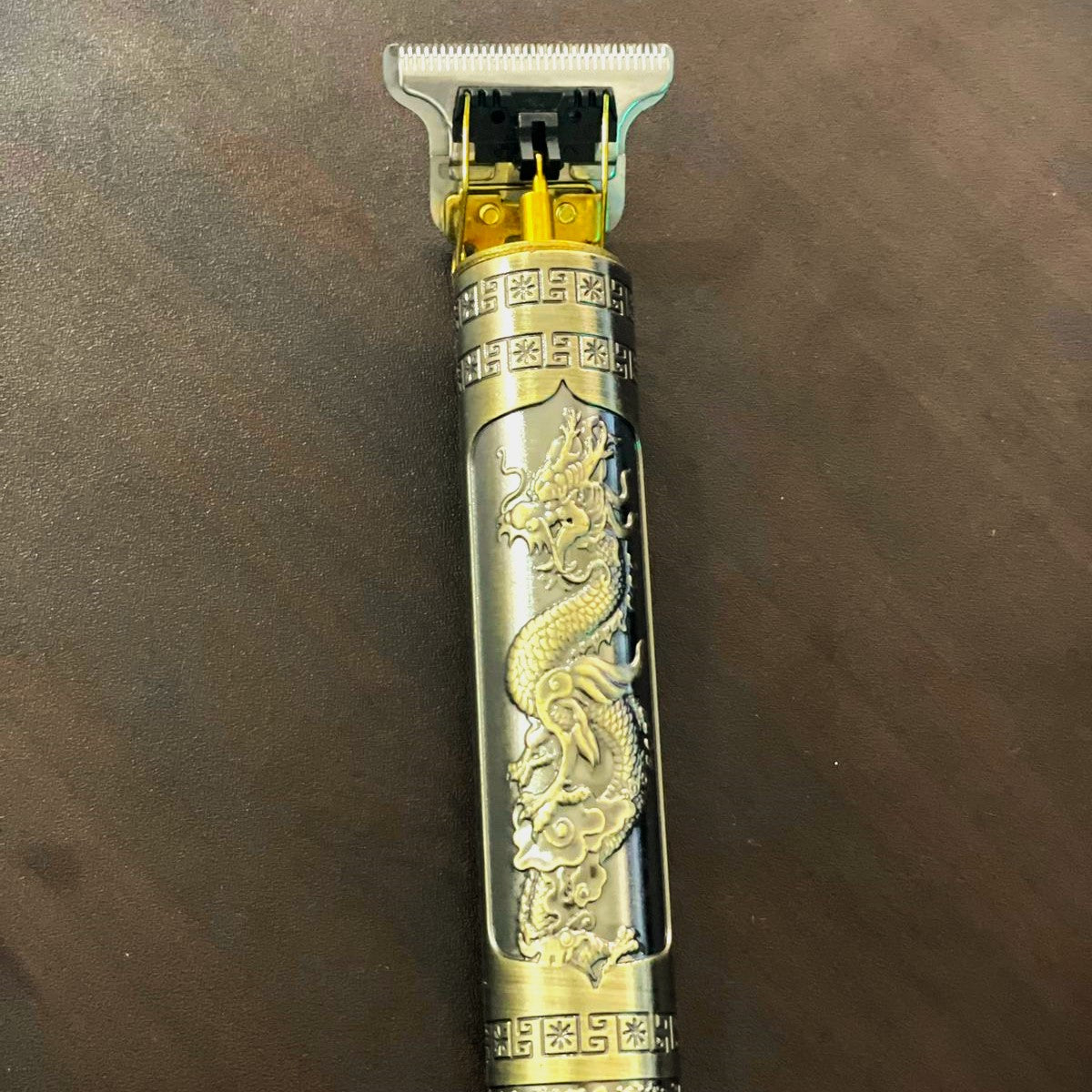 T9 Gold Trimmer Hair Clippers Electric Trimmer Head Shaver Barber Shop Hair Clippers Rechargeable Low Noise High Frequency Response