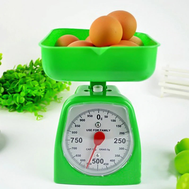 5Kg Mechanical Dial Kitchen Scale – Analog Food Measuring Scale for Cooking & Baking