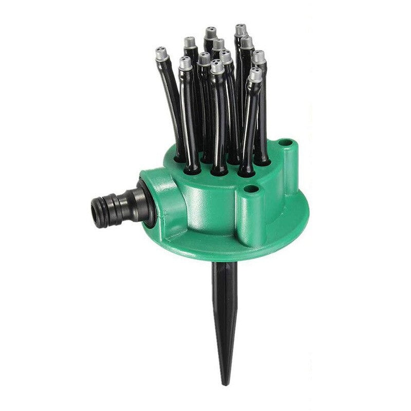 360 Degree Adjustable Lawn Sprinkler Multi-Head Ground Irrigation Tool for Garden and Courtyard