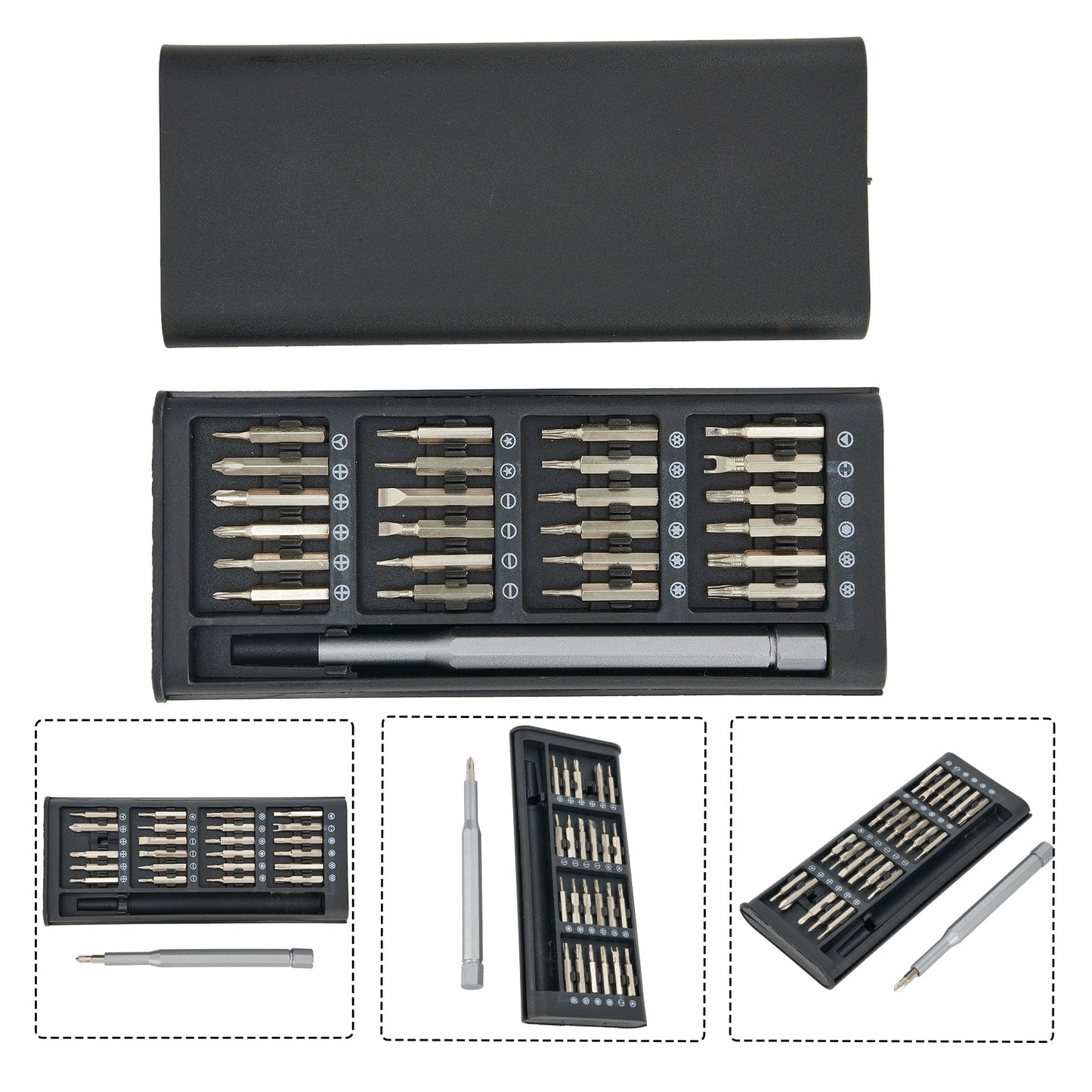 24 in 1 Magnetic Screwdriver Set for Precision Repairs Mobile Phone & Electronics Tool Kit
