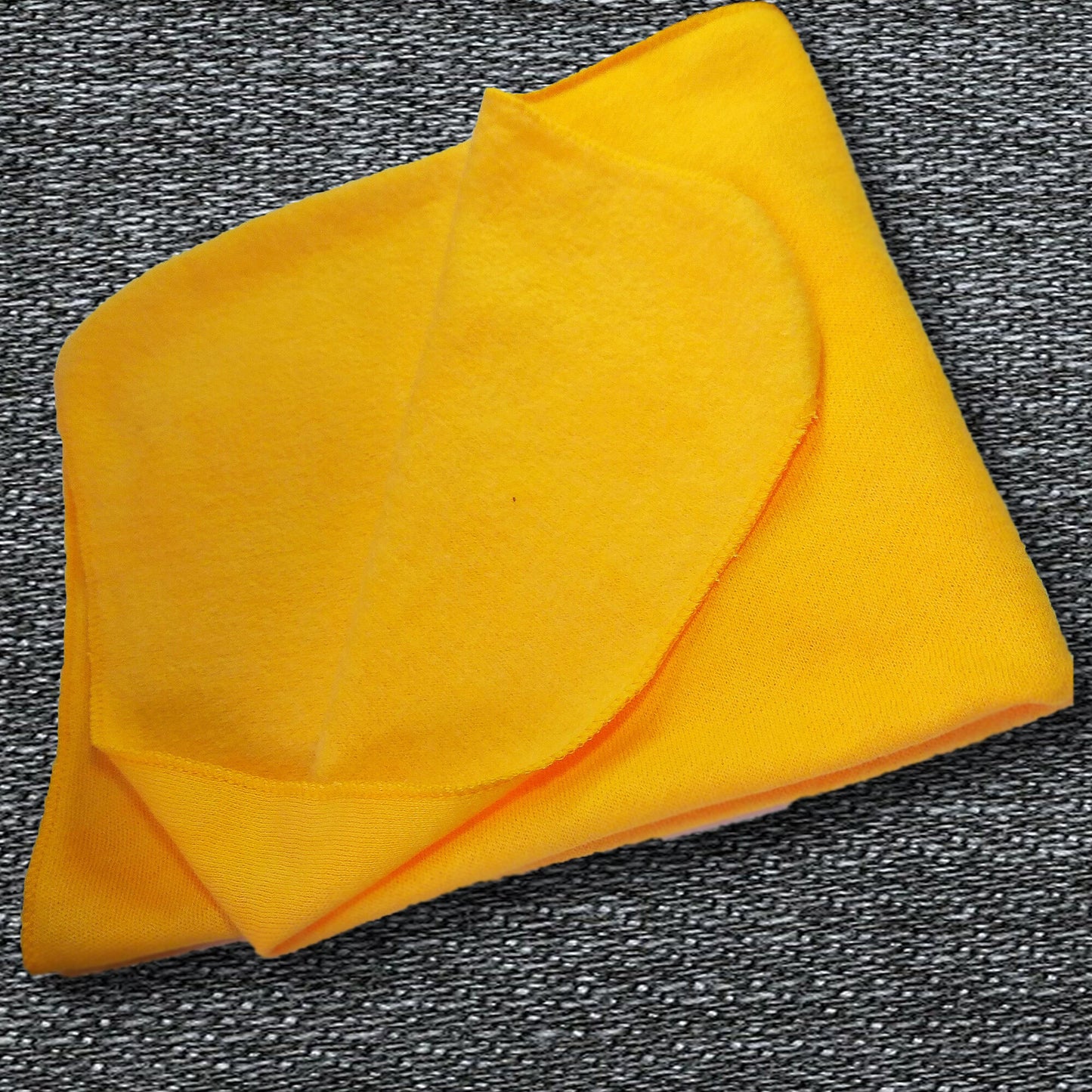 High Absorbent Yellow Cleaning Cloth – Reusable Soft Rag for Car & Vehicle Detailing