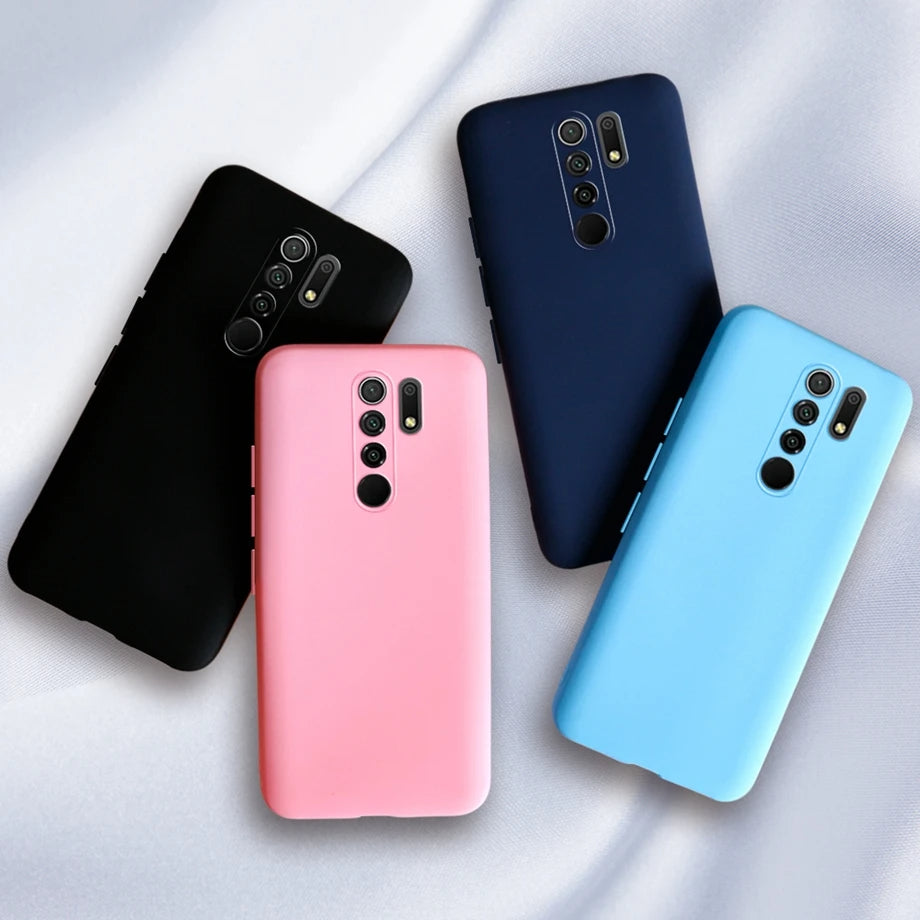 Silicone Back Cover for Xiaomi,Redmi Note, A & Number Series – Soft Protective Case