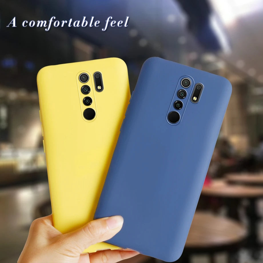 Silicone Back Cover for Xiaomi,Redmi Note, A & Number Series – Soft Protective Case