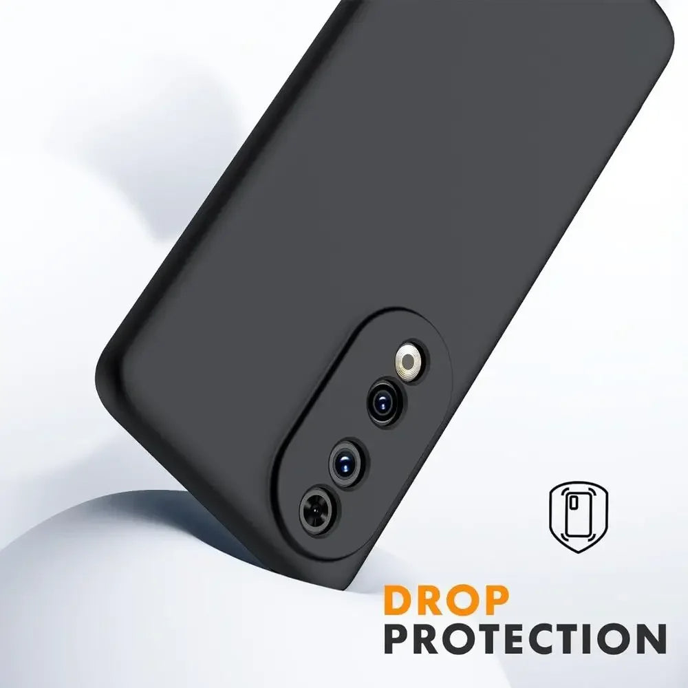 Velvet Silicone Back Cover for Honor Smartphones – Soft Anti-Slip Case for X Series