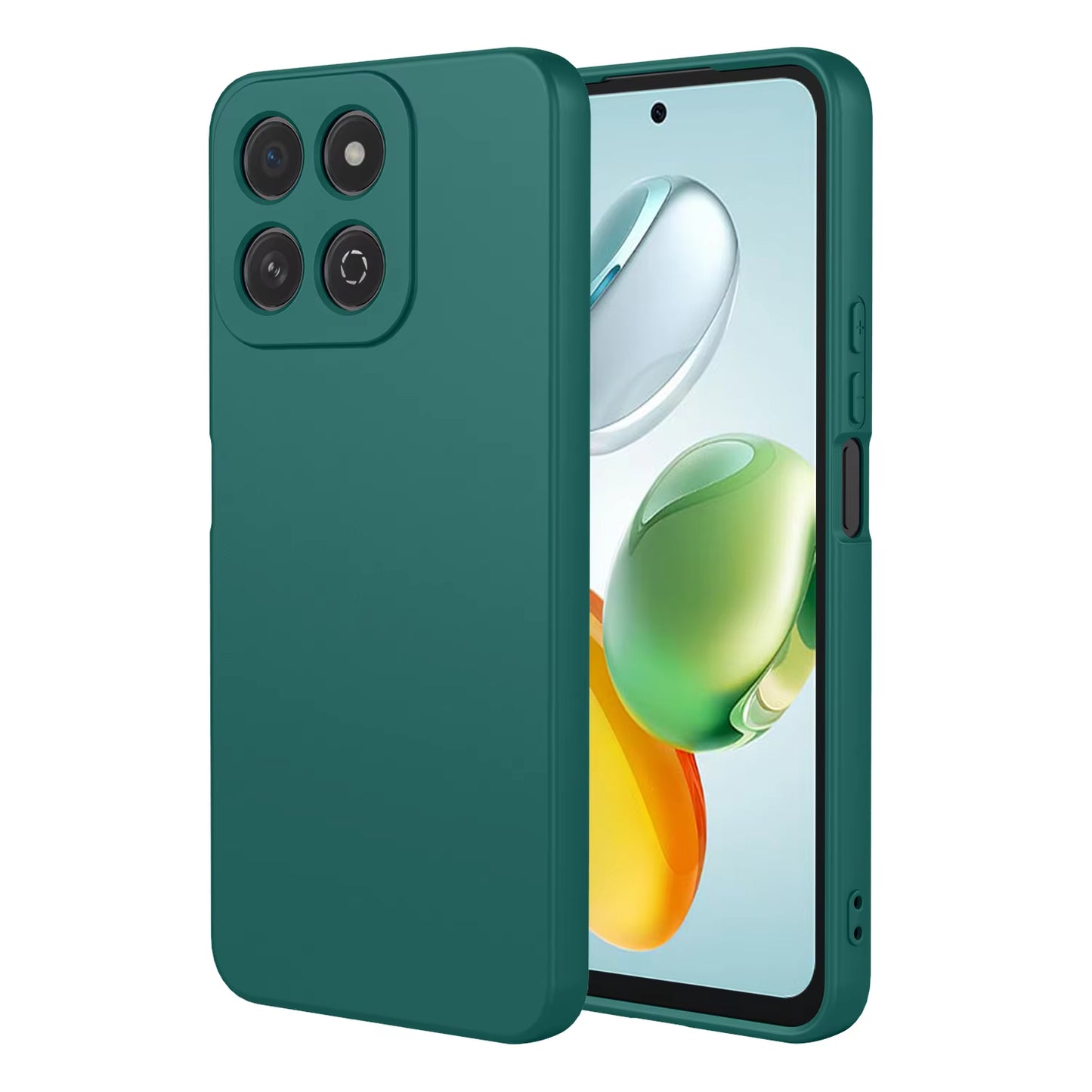 Velvet Silicone Back Cover for Honor Smartphones – Soft Anti-Slip Case for X Series