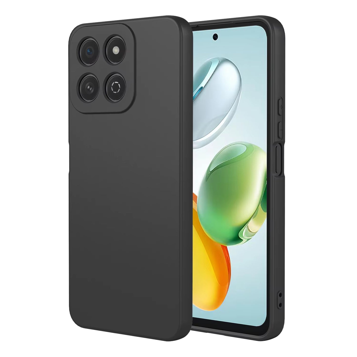 Velvet Silicone Back Cover for Honor Smartphones – Soft Anti-Slip Case for X Series