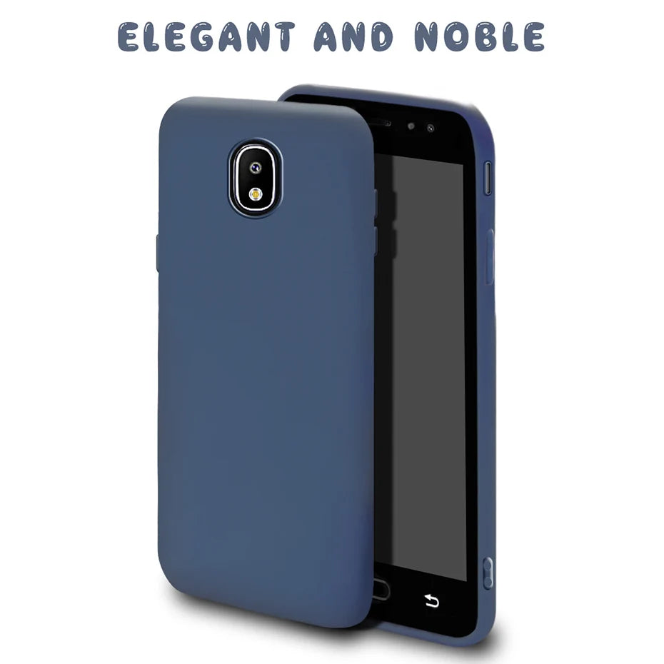 Velvet Silicone Back Cover for Samsung Galaxy J Series – Soft Anti-Slip Protective Case for J2, J5, J7, J6, J8, J4, J3