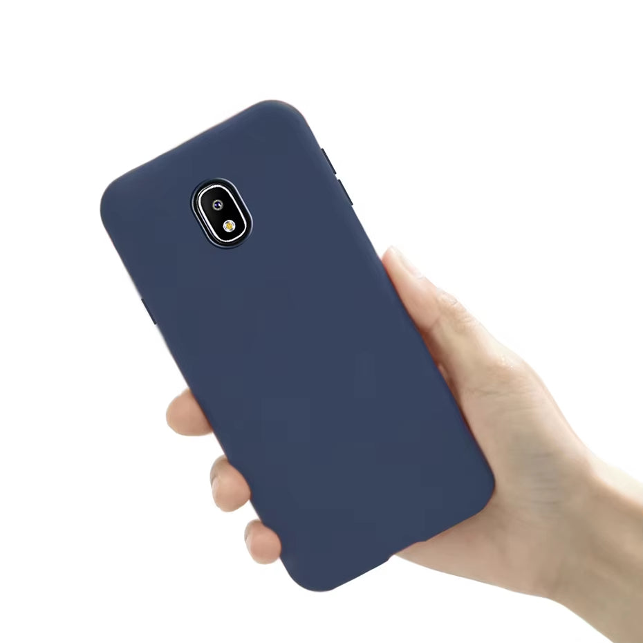 Velvet Silicone Back Cover for Samsung Galaxy J Series – Soft Anti-Slip Protective Case for J2, J5, J7, J6, J8, J4, J3