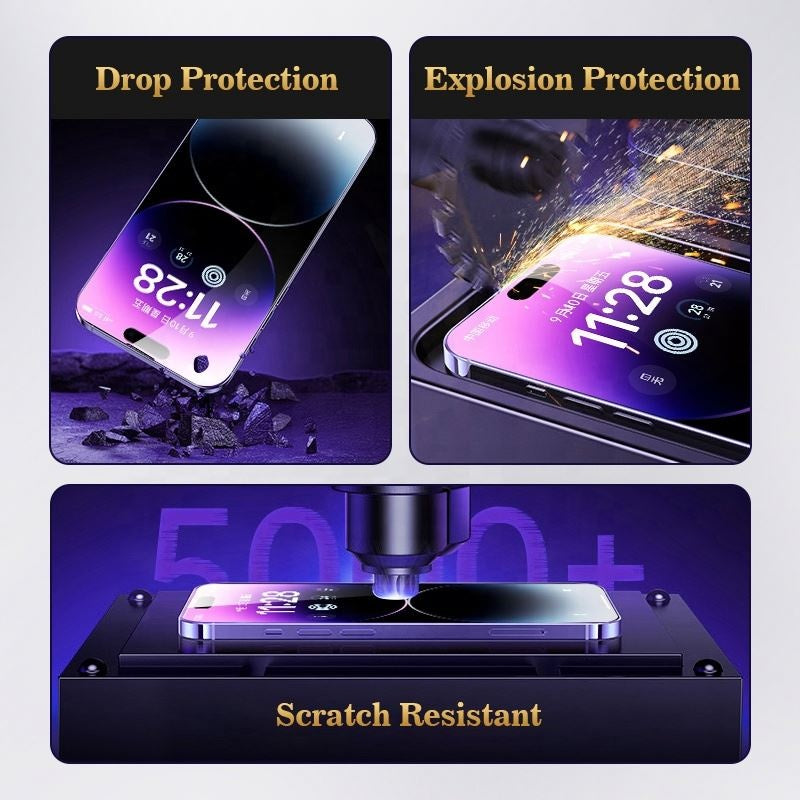 ESD Anti-Static Dustproof Tempered Glass Screen Protector for Honor X6C