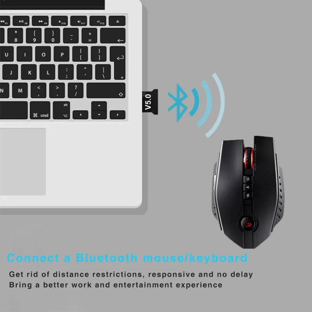 USB Bluetooth Adapter for PC Wireless Dongle for Desktop and Laptop