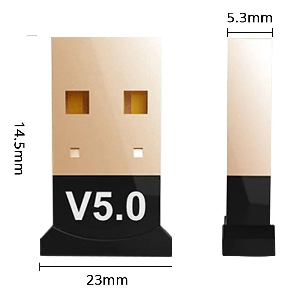 USB Bluetooth Adapter for PC Wireless Dongle for Desktop and Laptop