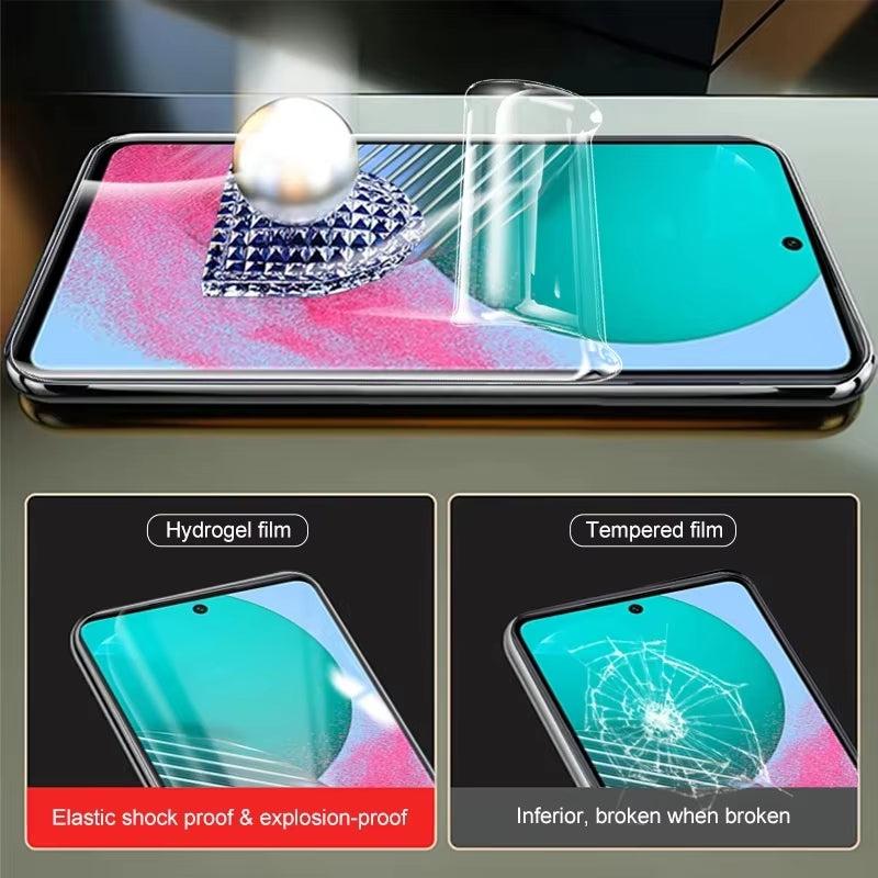 Hydrogel Clear Screen Protector for Infinix Smart Series HD Soft Protective Front Film
