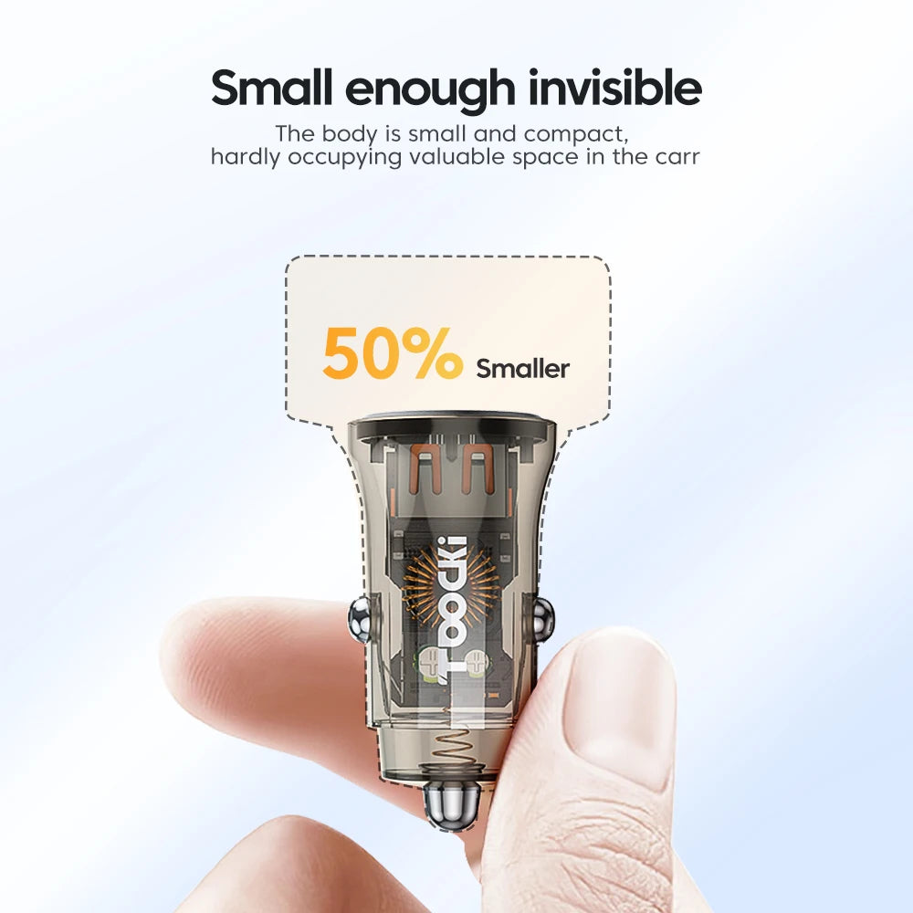 Biva Transparent 15w Charger Fast Wireless Charging Adapter