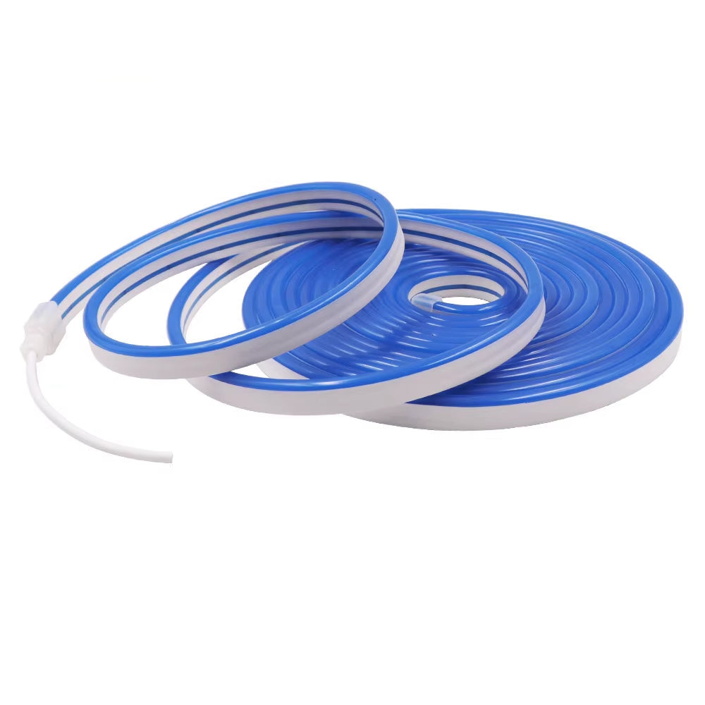 5m DC 12V LED Neon Strip Waterproof Single Colour Flexible Tape Light Red, Green, Blue, White, Warm, Yellow, Pink, Purple