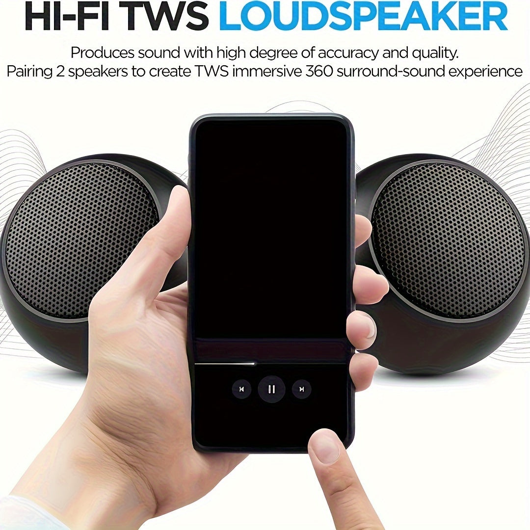 M3 Mini Wireless Bluetooth Speaker | Portable Speaker with 3D Extra Bass & High-Quality Sound Without TF