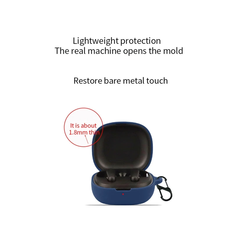 Silicone Case for Anker Soundcore R50i | Soft Protective Earbud Cover & Storage Bag
