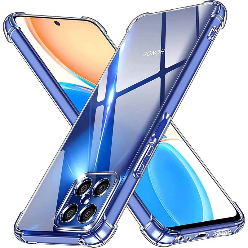 Clear Back Cover for Honor & Huawei – Compatible with Y5P, Y6, Y7, Y9, Nova 3i, 5T, Honor 7A, 8X, 9A, 10 Lite & More