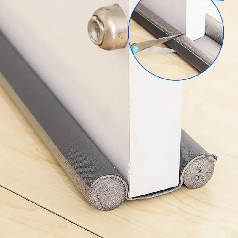 Door Bottom Sealing Strip Guard | Draft Stopper Soundproof Weather Seal for Gaps & Dust