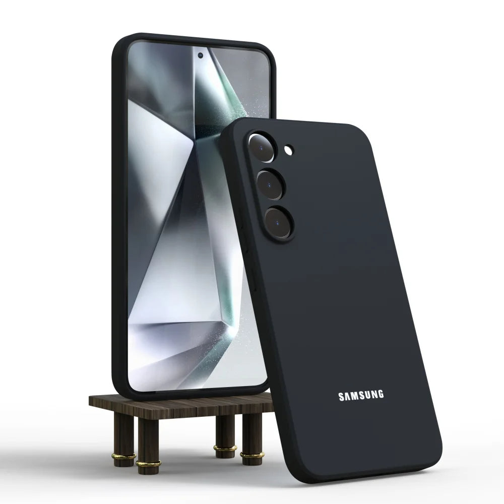 Velvet Silicone Case for Samsung Galaxy A Series (2020–2023) – Soft Matte Protective Back Cover
