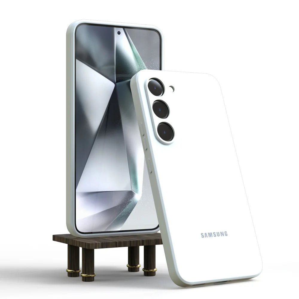 Velvet Silicone Case for Samsung Galaxy A Series (2024–2025) – Soft Matte Finish Protective Back Cover