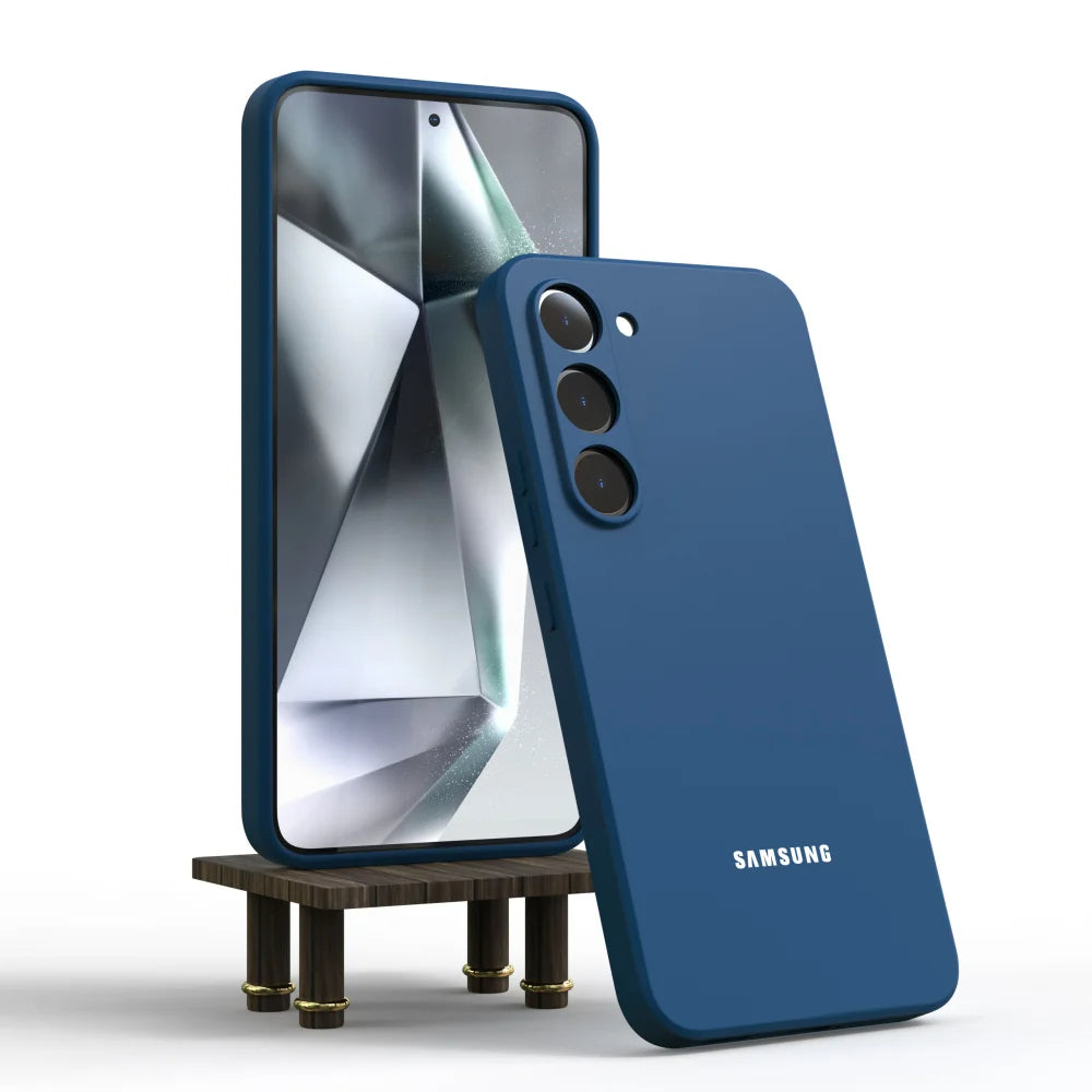 Velvet Silicone Case for Samsung Galaxy A Series (2020–2023) – Soft Matte Protective Back Cover