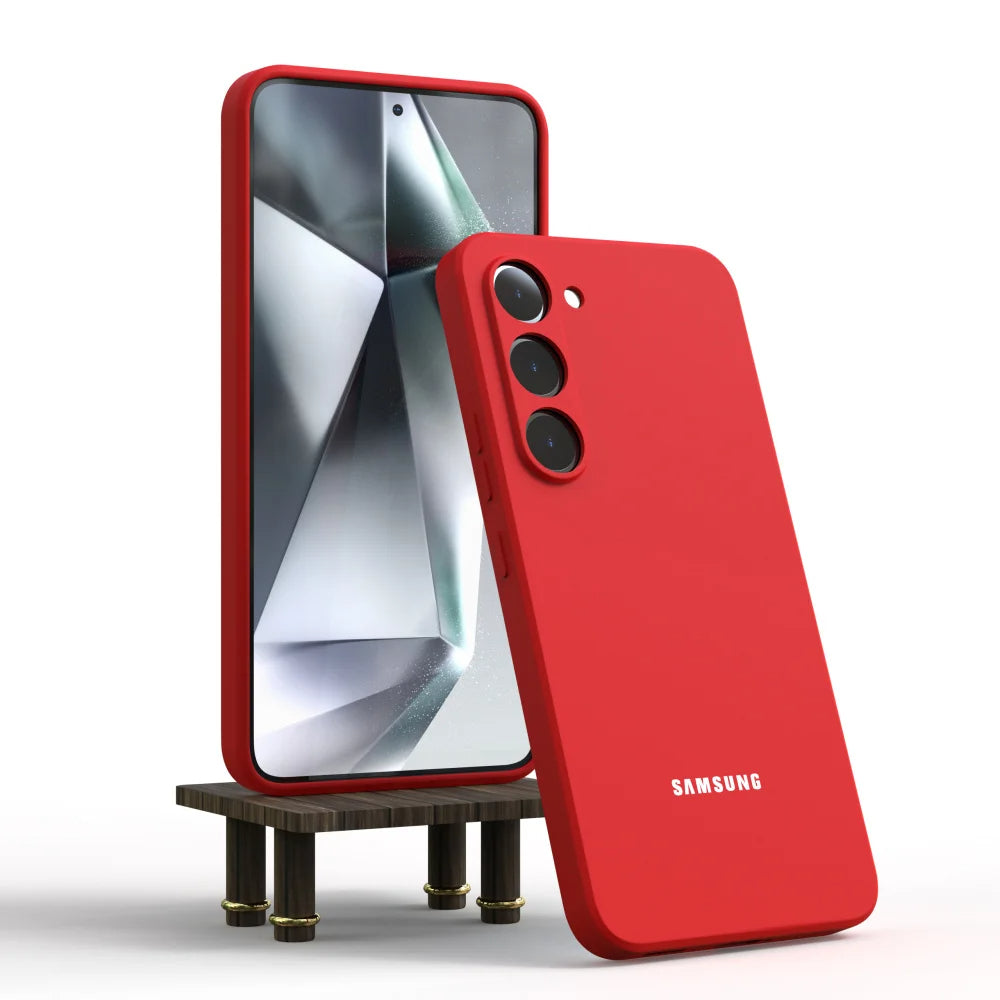 Velvet Silicone Case for Samsung Galaxy A Series (2020–2023) – Soft Matte Protective Back Cover