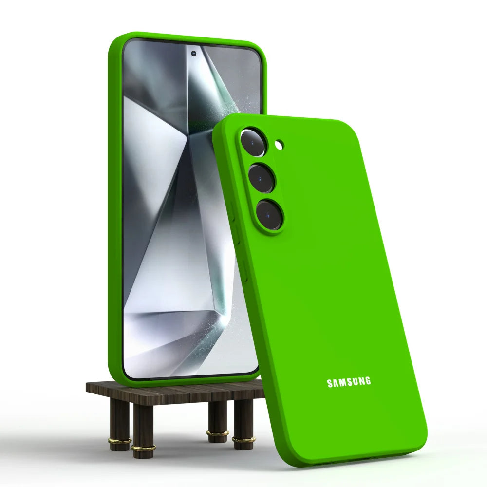 Velvet Silicone Case for Samsung Galaxy A Series (2020–2023) – Soft Matte Protective Back Cover