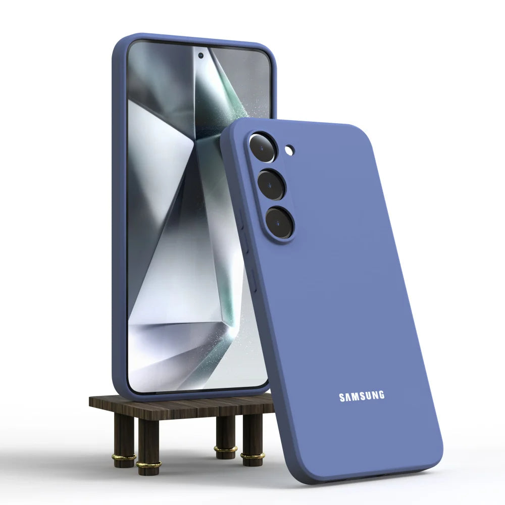 Velvet Silicone Case for Samsung Galaxy A Series (2024–2025) – Soft Matte Finish Protective Back Cover