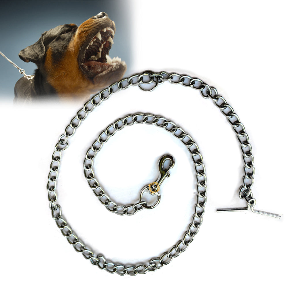 dog leash sri lanka, metal dog leash sri lanka, chew proof dog chain sri lanka, heavy duty dog leash sri lanka, 155cm dog leash sri lanka, bulldog leash sri lanka, large dog leash sri lanka, small dog leash sri lanka, durable dog leash sri lanka, silver metal leash sri lanka