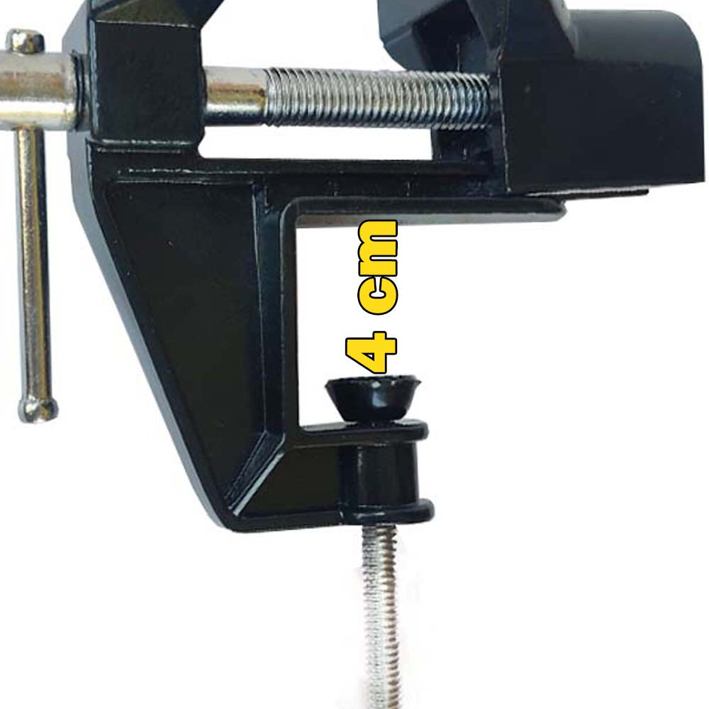 Aluminum Mini Table Clamp Bench Vice Medium Size DIY Craft Hobby Mold Repair Tool