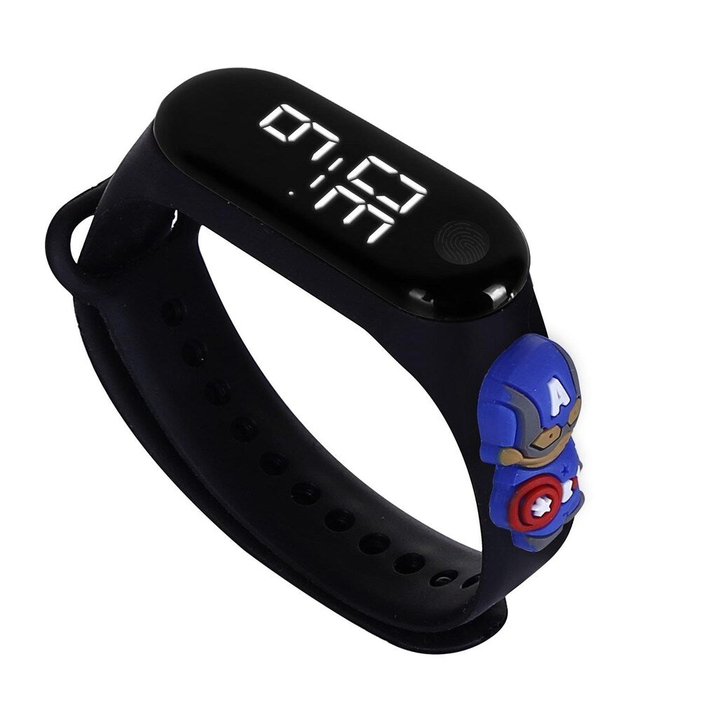 Kids LED Digital Wrist Watch | Colorful Waterproof Time Display Watch for Boys & Girls