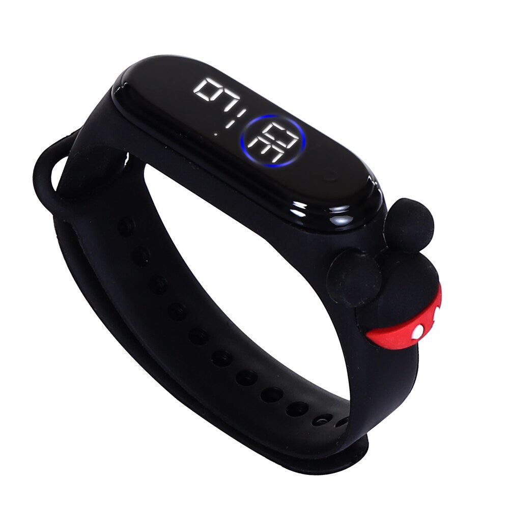 Kids LED Digital Wrist Watch | Colorful Waterproof Time Display Watch for Boys & Girls