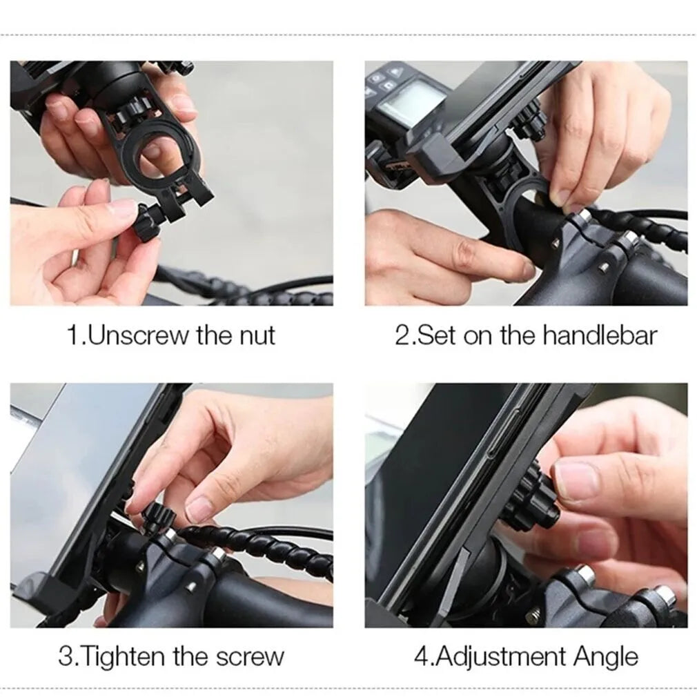 Universal Foot cycle Bike Motorcycle Bicycle Handlebar Phone Holder