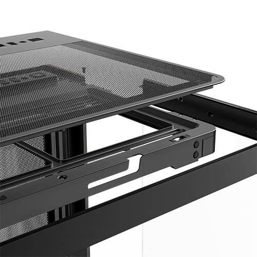Antec C8 Curve Wood ATX Mid Tower Gaming Case with Curved Glass Panel