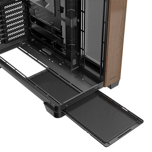 Antec C8 Curve Wood ATX Mid Tower Gaming Case with Curved Glass Panel