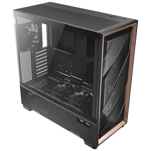 Antec FLUX PRO EUV Black ATX MidTower Gaming Case with Advanced Airflow