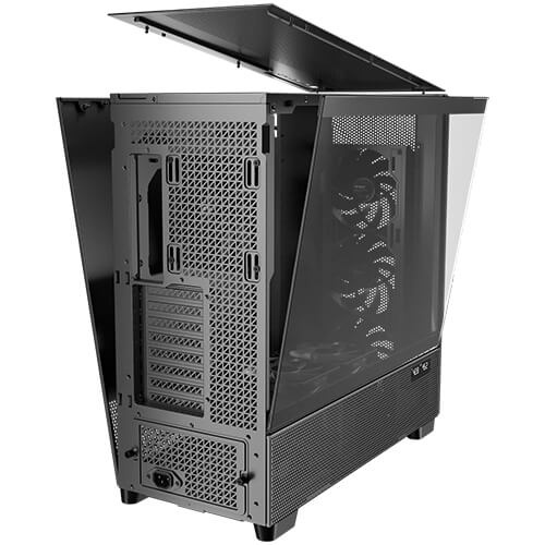 Antec FLUX PRO EUV Black ATX MidTower Gaming Case with Advanced Airflow
