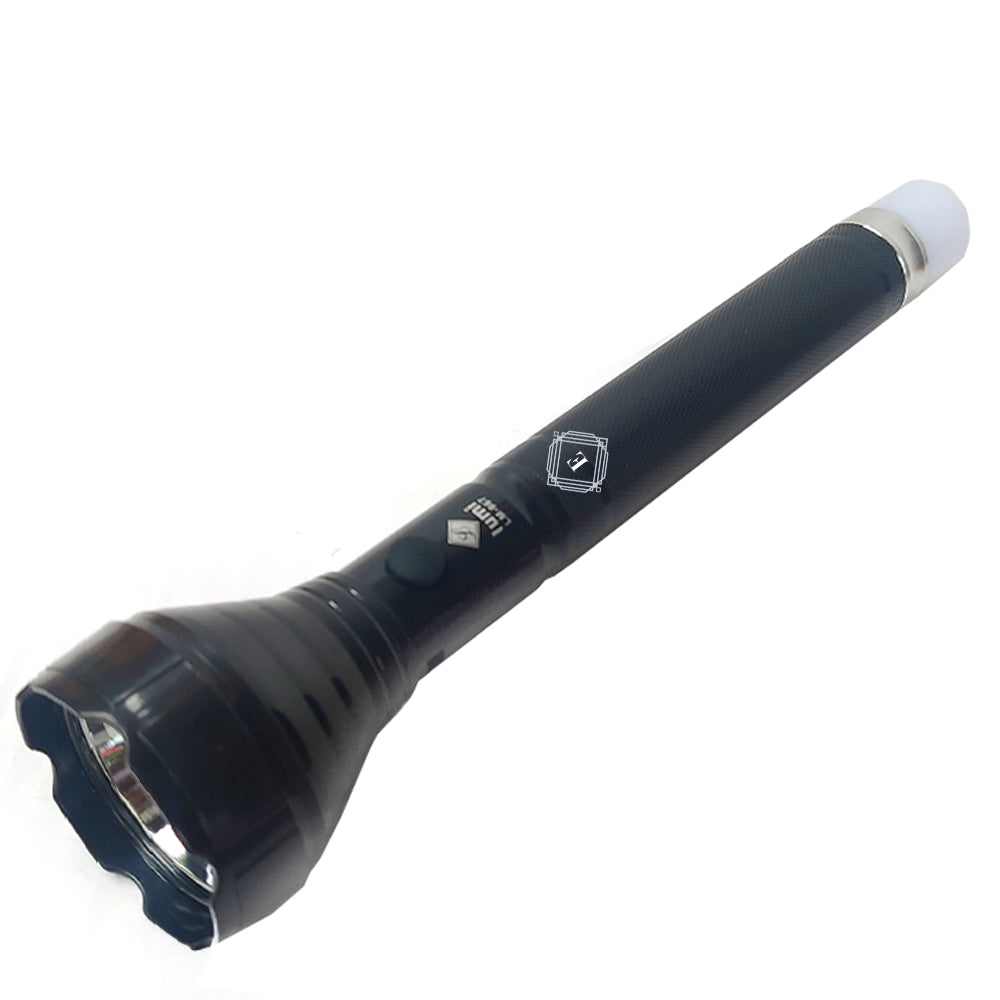 Lumi LM-967 High Power Rechargeable SMD LED Police Flashlight Torch 500m Range Lithium Battery Torch Light