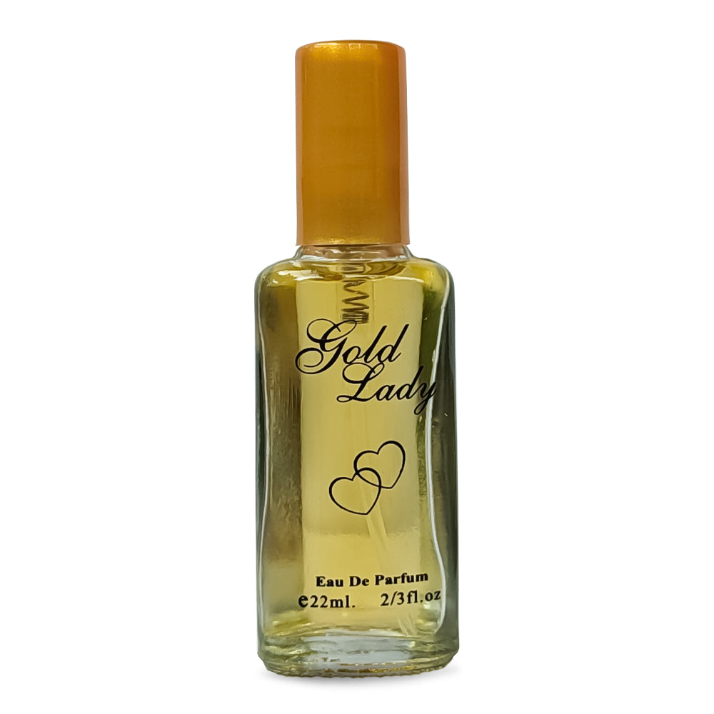 Gold Lady Perfume – 22ml Natural Spray for Women | Elegant & Long-Lasting Fragrance