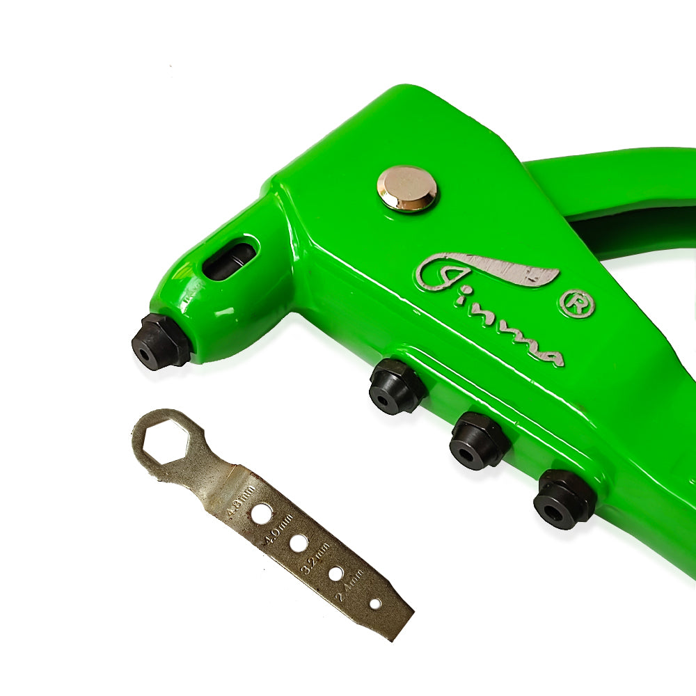 Jinma JM-1003 10.5 Inch 260mm Double Handle Manual Rivet Gun | Heavy Duty Metal Hand Riveter Tool
