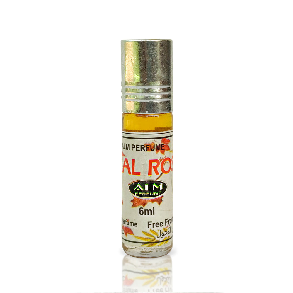 ALM Real Rose Attar 6ml – Long-Lasting Floral Perfume Oil for Women & Men