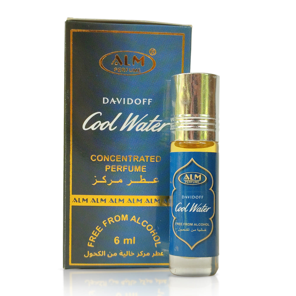 ALM Cool Water Concentrated Perfume – 6ml