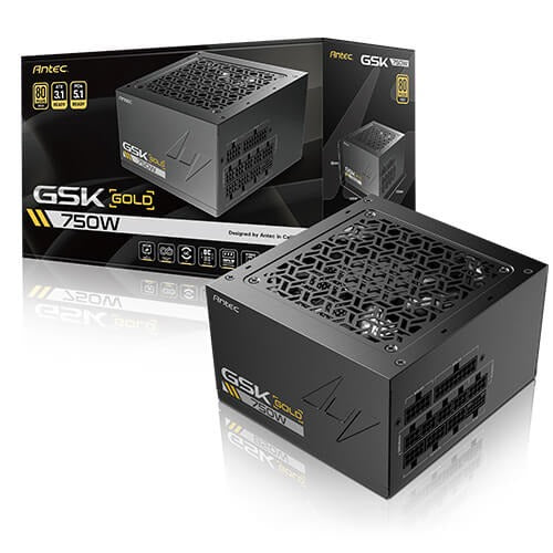 ANTEC GSK750 ATX3.1 – 750W 80+ Gold Fully Modular Power Supply