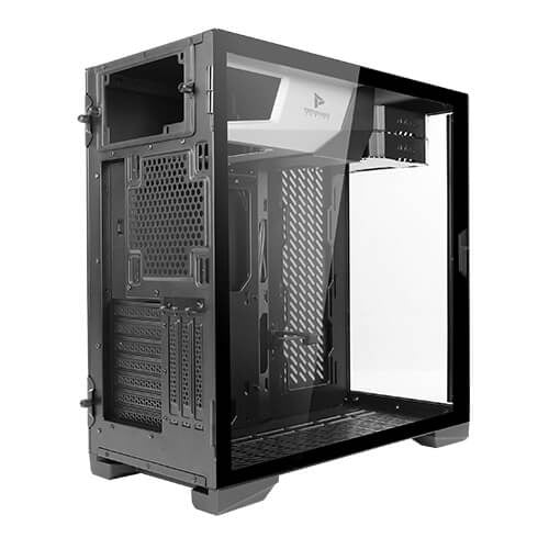 Antec P120 Crystal MidTower Case Panoramic Glass, Top PSU, E-ATX Ready