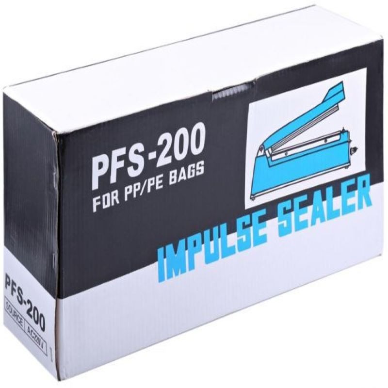 High Quality FS250 Impulse Polythene Sealer 250mm Manual Heat Sealer Machine for PP/PE Plastic Bags