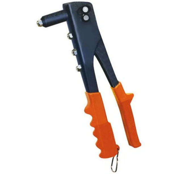 Heavy Duty Pop Rivet Gun Tool Kit Hand Riveter with Steel Blind Rivets for Metal & Woodworking Repairs