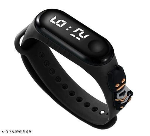 Kids LED Digital Wrist Watch | Colorful Waterproof Time Display Watch for Boys & Girls