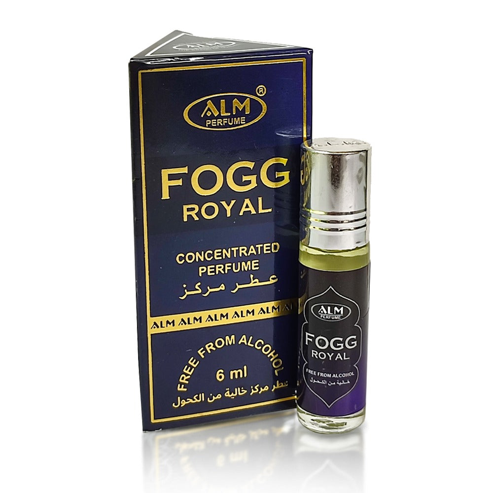 ALM Fogg Royal And Majestic Unisex Concentrated Attar Perfume Oil 6ml – Long-Lasting Fragrance
