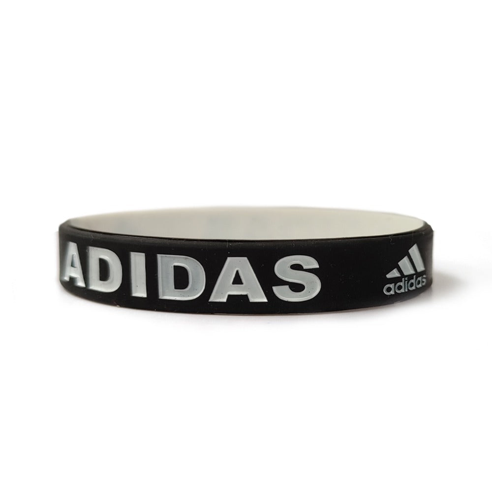 Adidas Silicone Unisex Wristband Bracelet for Men and Women